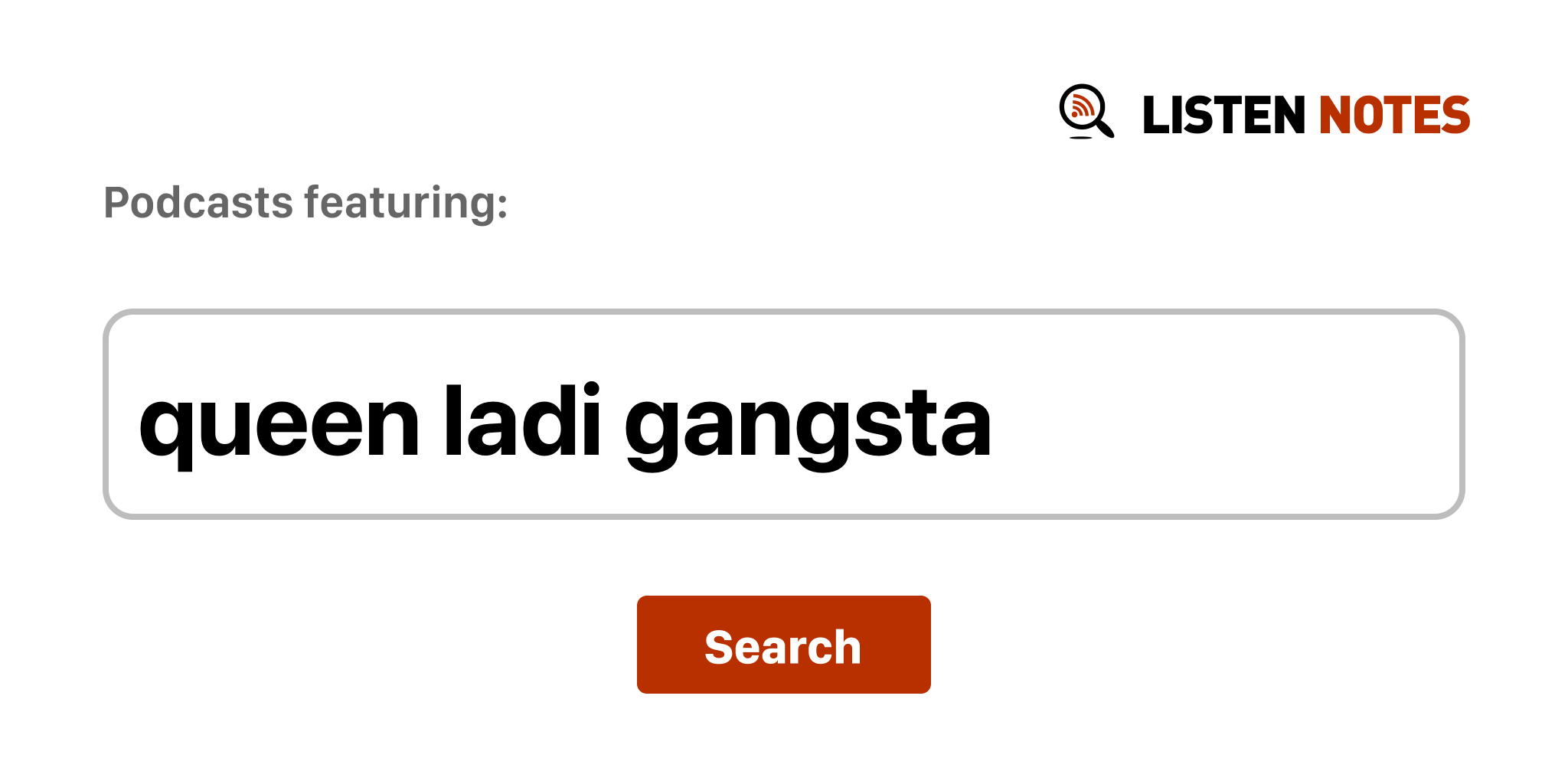 Queen Ladi Gangsta Top podcast episodes